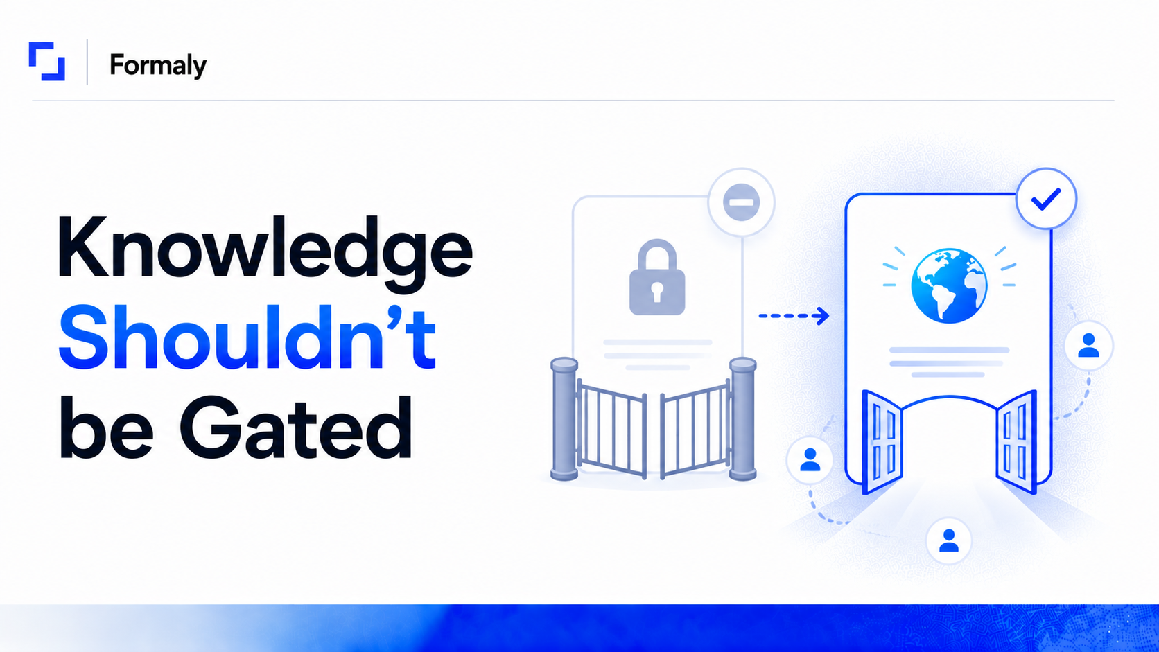Knowledge Should Not Be Gated